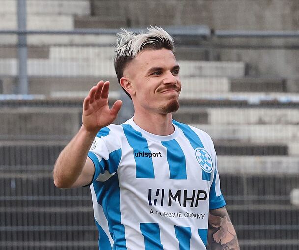 Glücklich, nun bei den Kickers als Profi auflaufen zu können: Christian Mauersberger.