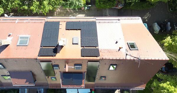 Solaranlage auf Hausdach