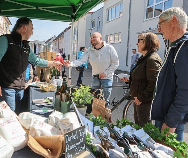 Das Angebot auf dem Ostermarkt war breit.