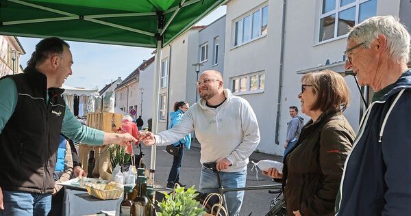 Das Angebot auf dem Ostermarkt war breit.