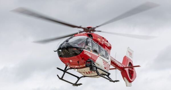 Rettungshubschrauber im Einsatz