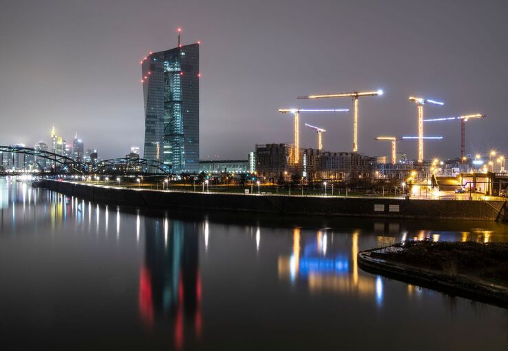 EZB in Frankfurt am Main