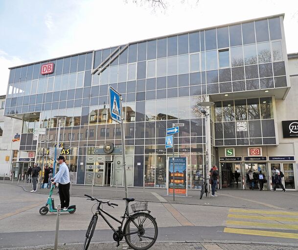 Ludwigsburger Bahnhof: Hier soll die Stadtbahn aus Markgröningen und Möglingen einmal ankommen.