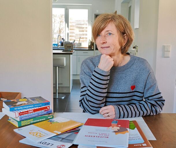 Meike Hirschauer hat sich viel über Legasthenie informiert und eine Elterngruppe für Ludwigsburg und Umgebung gegründet.