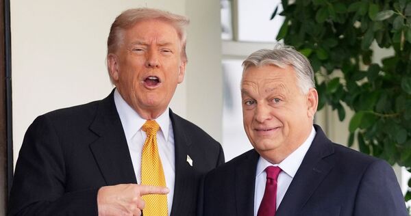 Ungarns Regierungschef Orban im Weißen Haus