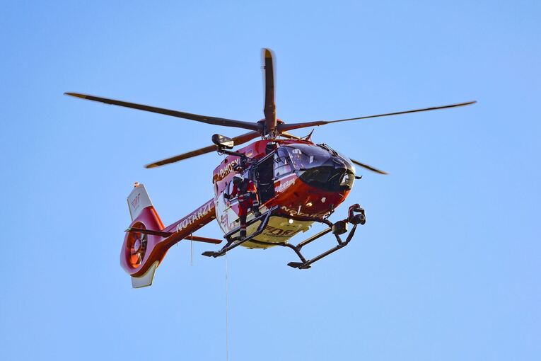 Rettungshubschrauber Rettungshubschrauber
