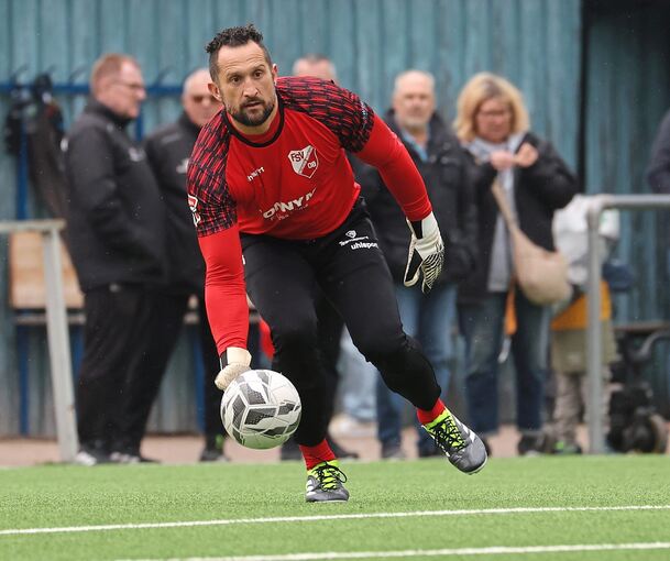 Nach insgesamt 30 Jahren bei Nullacht auf Abschiedstour: Keeper-Routinier Sven Burkhardt.
