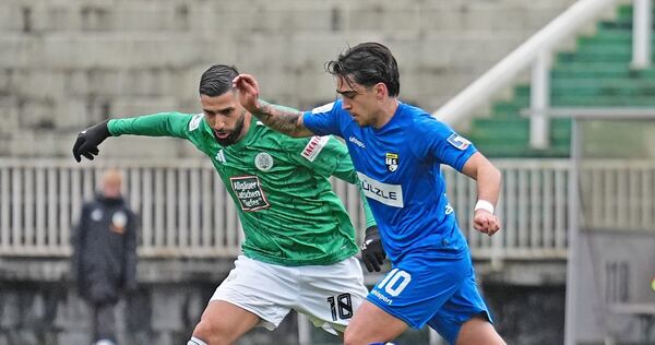 Nach Verletzung wieder treffsicher: Homburgs Ex-Freiberger Hilal El-Helwe (links). Nach Verletzung wieder treffsicher: Homburgs Ex-Freiberger Hilal El-Helwe (links).