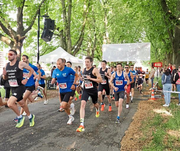 Sportlich geht es in diesem Jahr über 4,5 Kilometer – geblieben ist der gemütliche Teil danach.