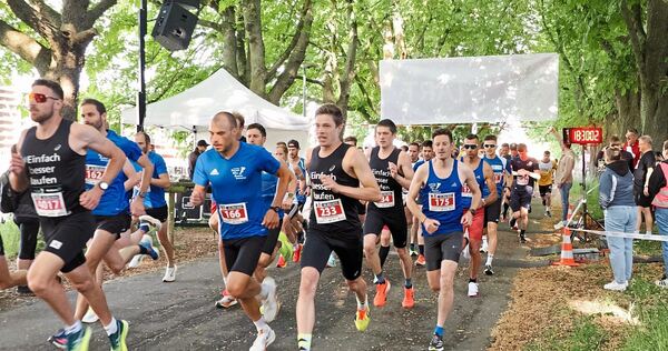 Sportlich geht es in diesem Jahr über 4,5 Kilometer – geblieben ist der gemütliche Teil danach.
