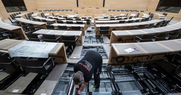 Umbau im Landtag von Baden-Württemberg Umbau im Landtag von Baden-Württemberg