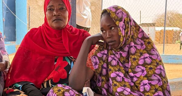 Flüchtlinge aus Darfur im Tschad