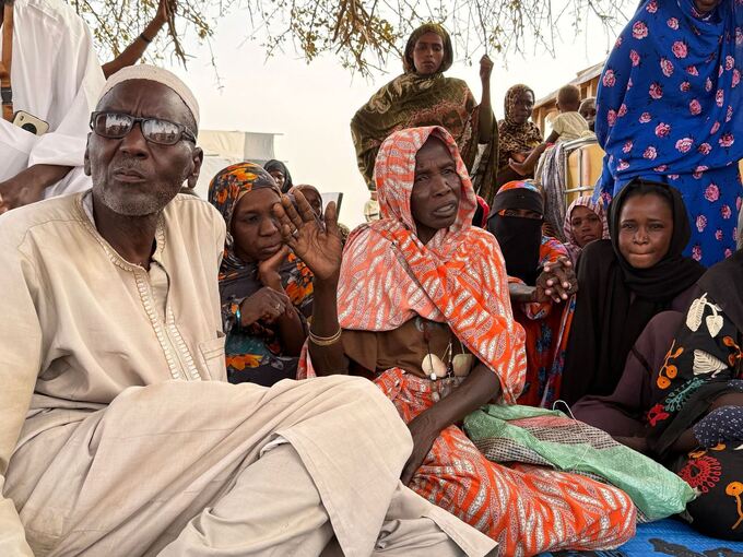 Flüchtlinge aus Darfur im Tschad