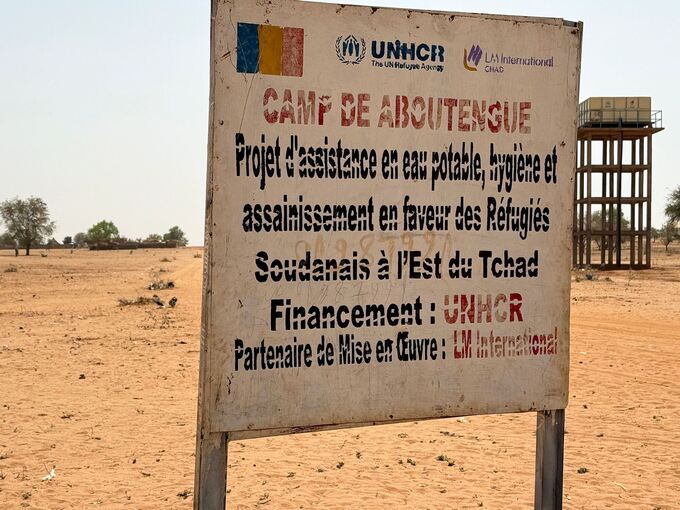 Flüchtlingslager Aboutengué im Tschad