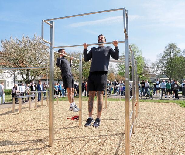 Auch eine Calisthenics-Anlage, ähnlich der in Murr, soll in Gerlingen gebaut werden.