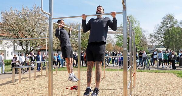 Auch eine Calisthenics-Anlage, ähnlich der in Murr, soll in Gerlingen gebaut werden.
