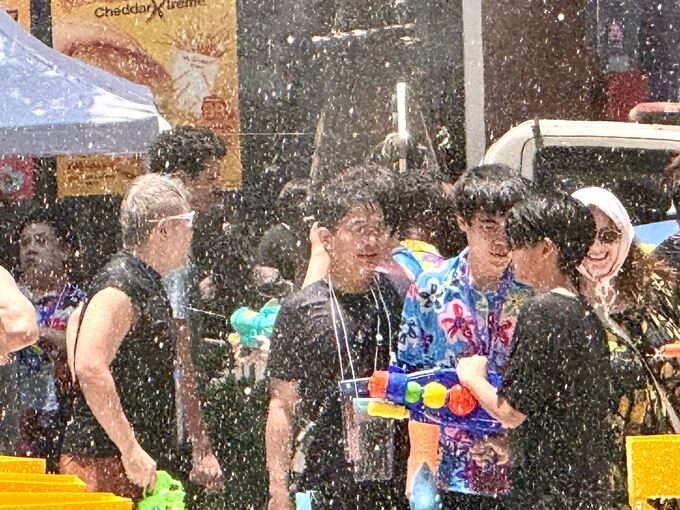 Neujahrsfest Songkran in Thailand Neujahrsfest Songkran in Thailand