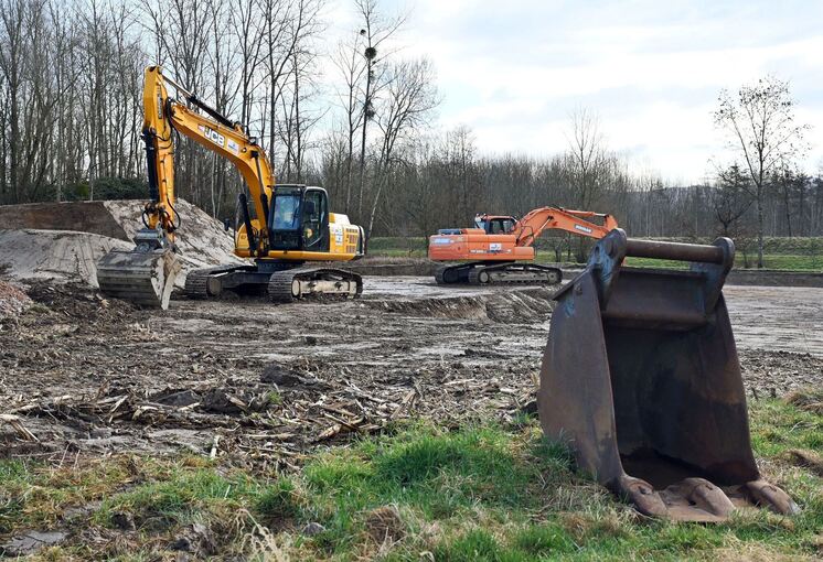Ackerland mit Umweltgift PFC verseuchtem Boden in Bühl Ackerland mit Umweltgift PFC verseuchtem Boden in Bühl
