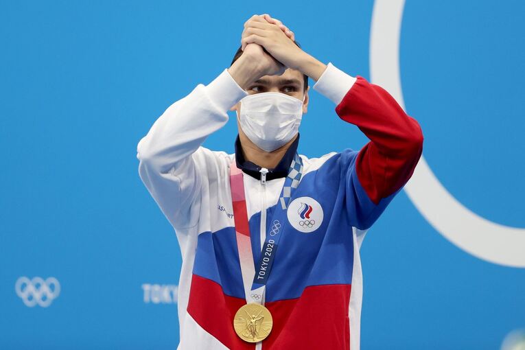 Der russische Schwimmer Jewgeni Rylow