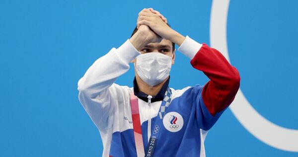 Der russische Schwimmer Jewgeni Rylow