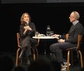 Im Zweifel für die Kunst: Petra Olschowski im Gespräch mit ADK-Direktor Ludger Engels.
