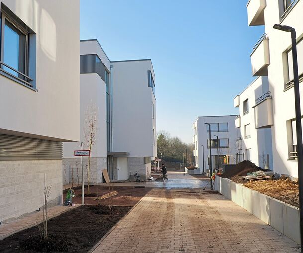 Der erste Bauabschnitt am Gämsenberg ist bereits fertig.