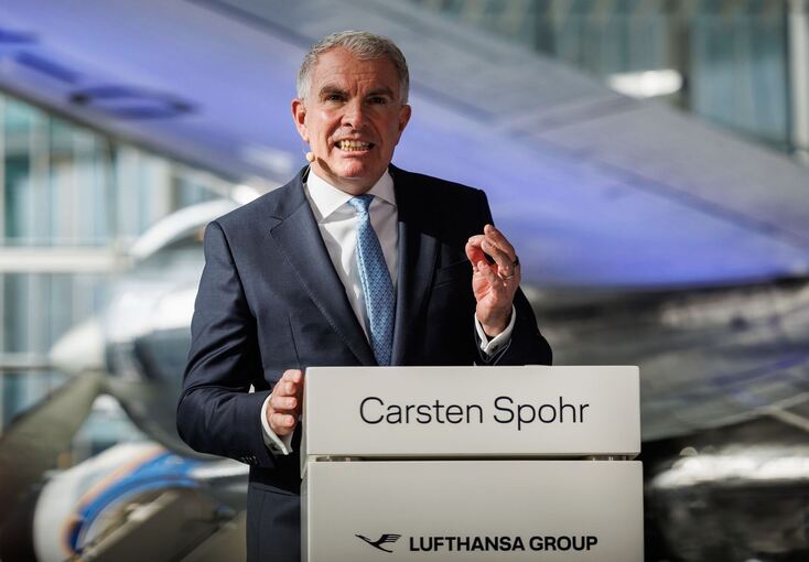 Lufthansa-Chef Carsten Spohr