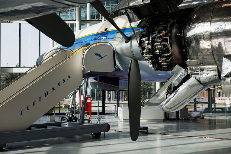 Lufthansas neues Besucherzentrum.