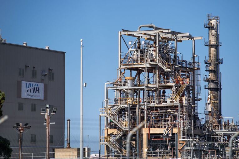 Brand in Raffinerie in Australien