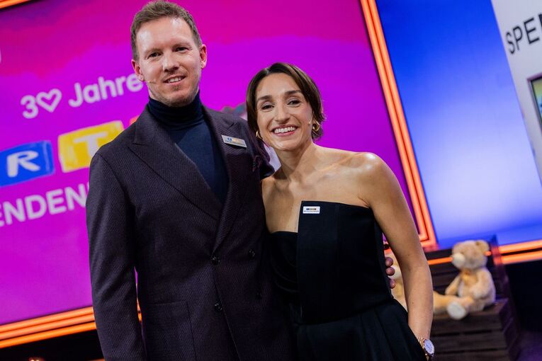 Julian Nagelsmann und Lena Wurzenberger