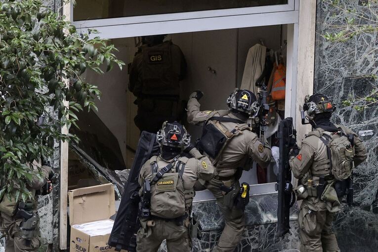 Banküberfall in Neapel