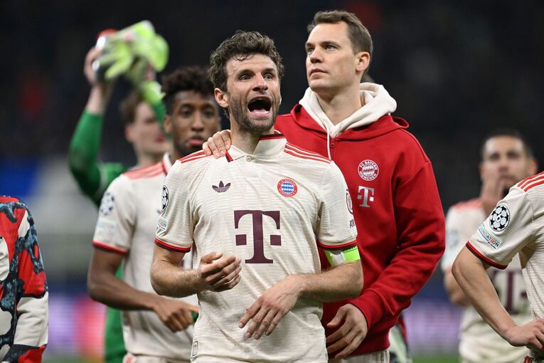 Thomas Müller und Manuel Neuer Thomas Müller und Manuel Neuer