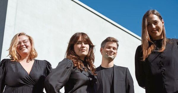 Das Barbican String Quartet.