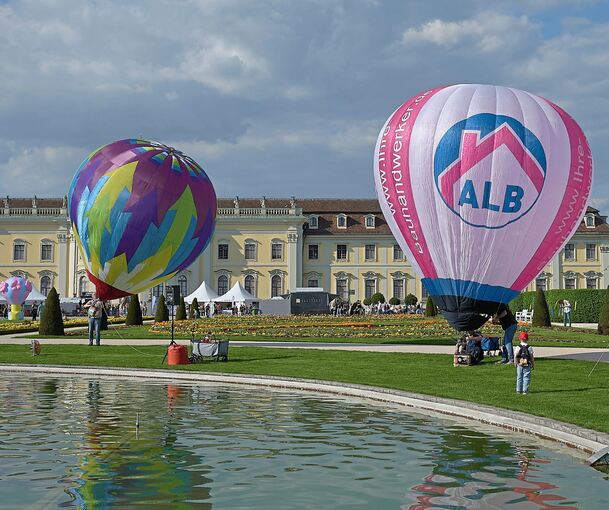 Das Festival Ballonblühen hat am Freitagnachmittag bei schönstem Wetter begonnen.