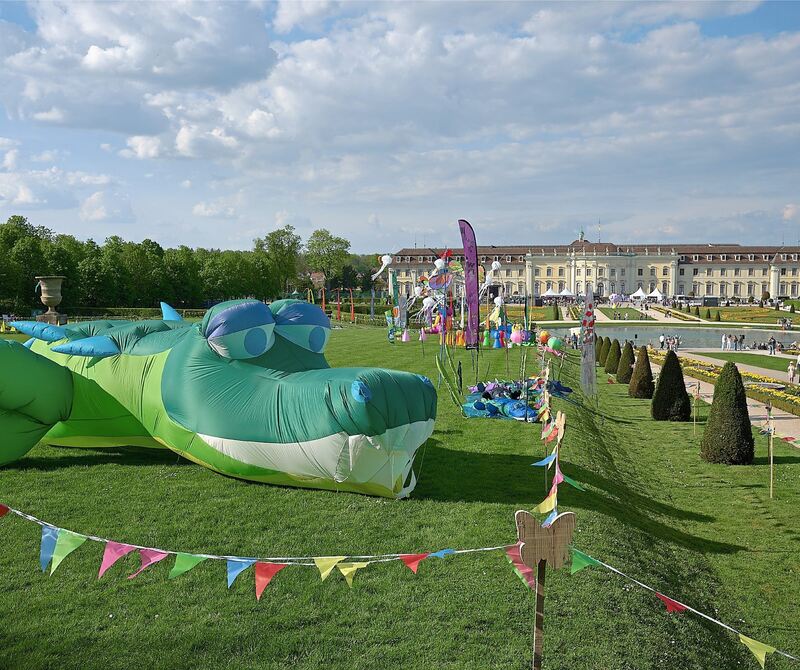 Auch einen tierischen Ballon gibt es.