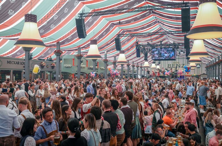 Auftakt 86. Stuttgarter Frühlingsfest