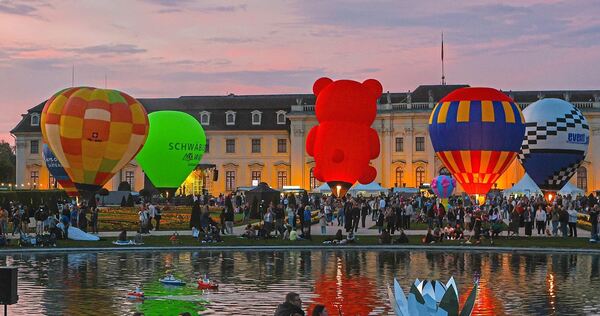 Stimmungsvoll vor barocker Schlosskulisse: Das beliebte Ballonblühen soll künftig nicht mehr im Ludwigsburger Blüba stattfinden.