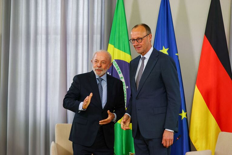 Bundeskanzler Merz trifft Brasiliens Präsidenten Lula