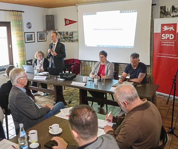 Die Stimmung auf der Kreismitgliederversammlung der SPD hätte nach der ernüchternden Landtagswahl sicher besser sein können.