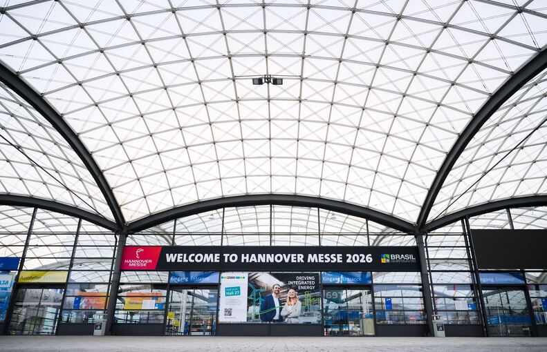 Vor der Hannover Messe