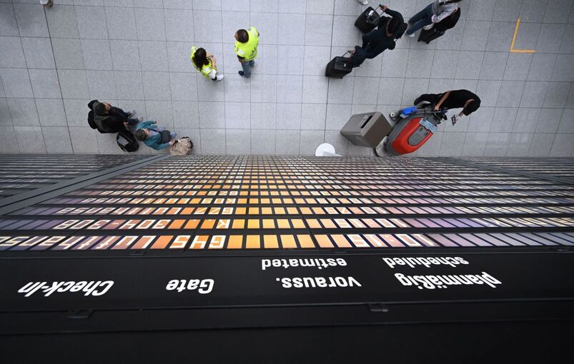 Flughafen München - Fluggäste