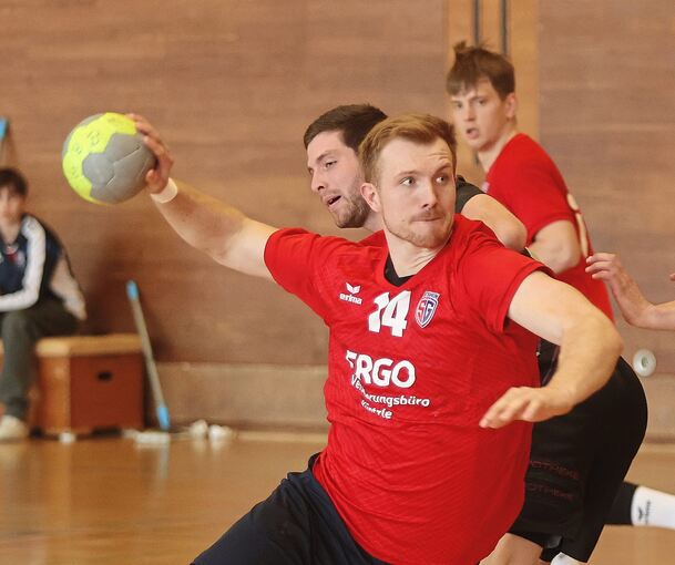 Nur eine Halbzeit lang konkurrenzfähig: Hendrik Prahst und die SG BBM Bietigheim II.