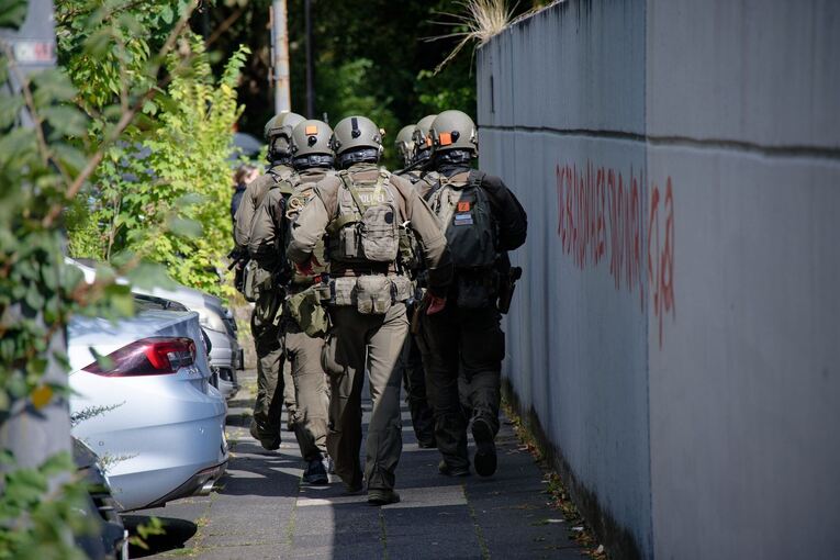 Polizeieinsatz an Berufskolleg in Essen