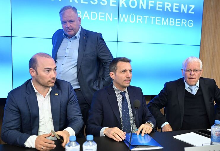 AfD-Fraktionsvorstand im Landtag von Baden-Württemberg