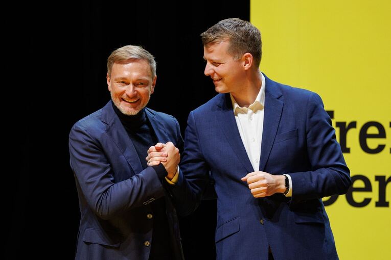 Christian Lindner und Henning Höne