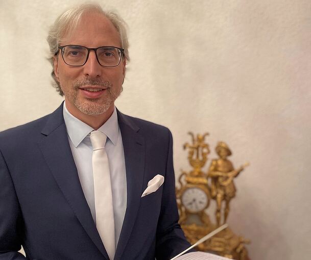 Immer wieder auf zu neuen Ufern: Kreismusikdirektor und KJO-Dirigent Roland Haug.
