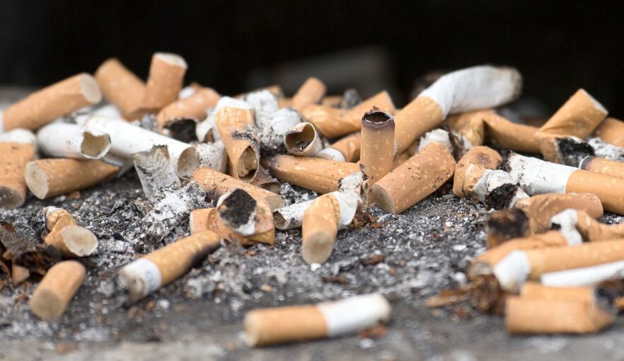Zigarettenkippen