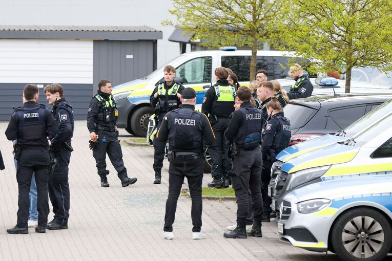 Polizei-Einsatz in Rellingen bei Hamburg