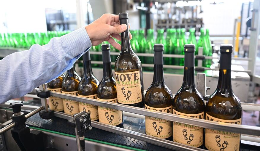 Wein in Pfandflaschen