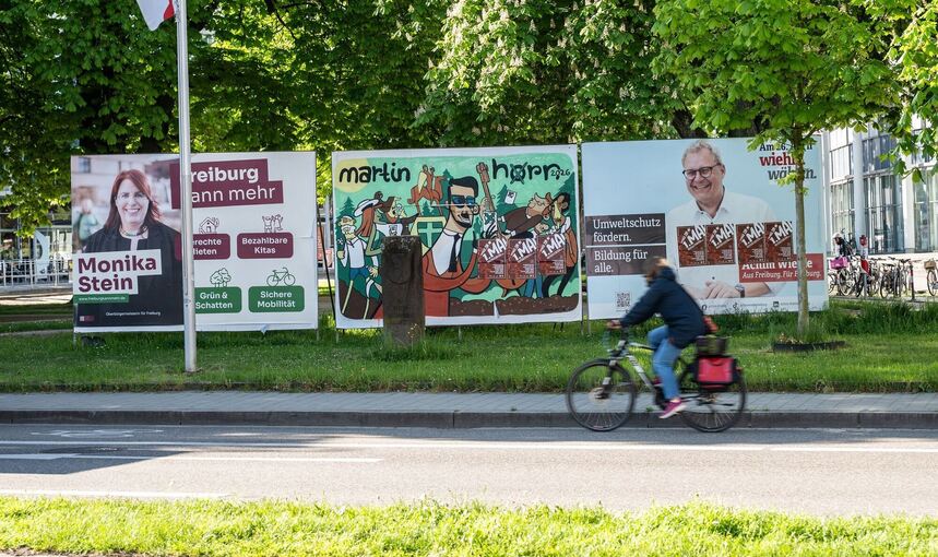 Vor der Oberbürgermeisterwahl in Freiburg